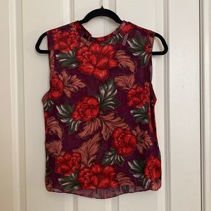 Alice + Olivia Dane Top, Midnight Bouquet